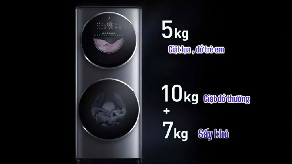 Nhiều chế độ giặt dễ ứng dụng