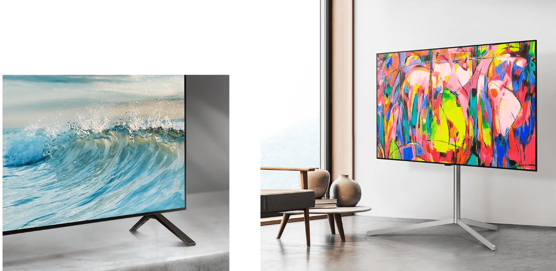 Tivi LG OLED48B4PSA sở hữu thiết kế mỏng với những đường nét mượt mà, dễ lắp đặt