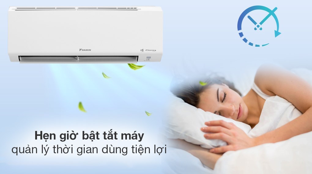 Chế độ hẹn giờ tắt, bật máy tự động Chế độ hẹn giờ tắt, bật máy tự động