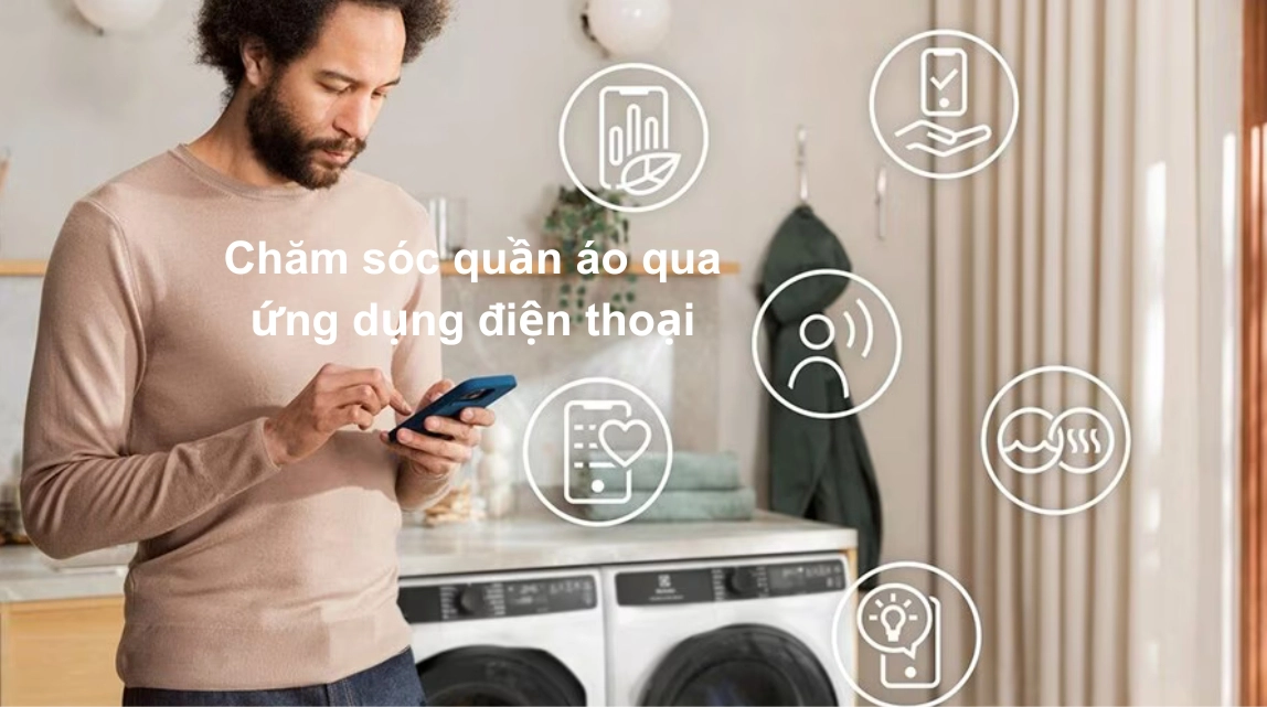may-giat-electrolux-inverter-10-kg-ewf1043r7wc-tien-ich 3. Trải nghiệm sử dụng thực tế từ người dùng máy giặt Electrolux inverter 10kg EWF1043R7WC