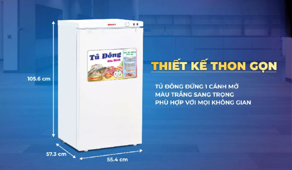 Tủ Đông Sanaky VH-160VD 118 Lít