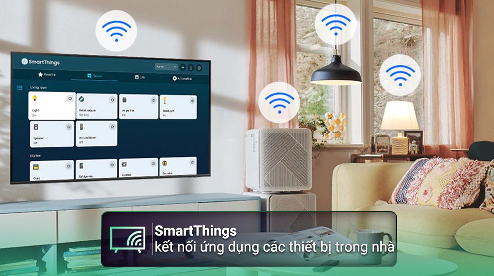 Smart Tivi Crystal UHD Samsung 4K 65 inch UA65CU8000 đáp ứng nhiều nhu cầu giải trí Smart Tivi Crystal UHD Samsung 4K 65 inch UA65CU8000 đáp ứng nhiều nhu cầu giải trí