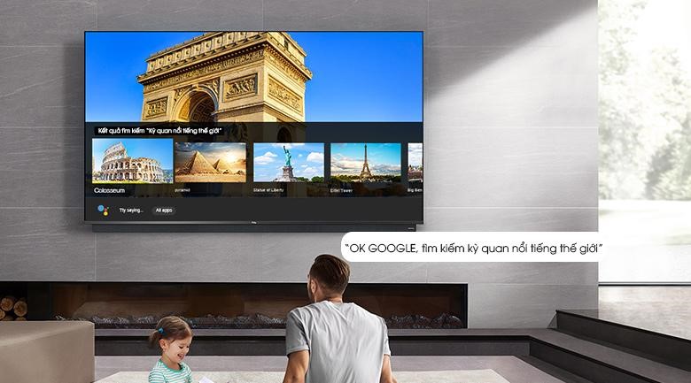 Điều khiển qua giọng nói không dùng remote Điều khiển qua giọng nói không dùng remote
