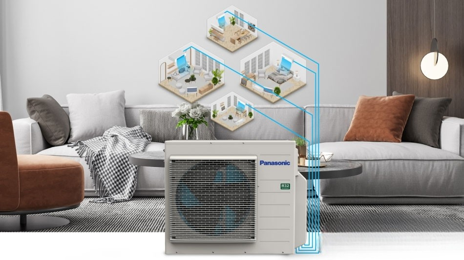 Đánh giá tổng quan hệ thống điều hòa multi Panasonic 1 nóng 4 lạnh CU-4U34YBZ Đánh giá tổng quan hệ thống điều hòa multi Panasonic 1 nóng 4 lạnh CU-4U34YBZ