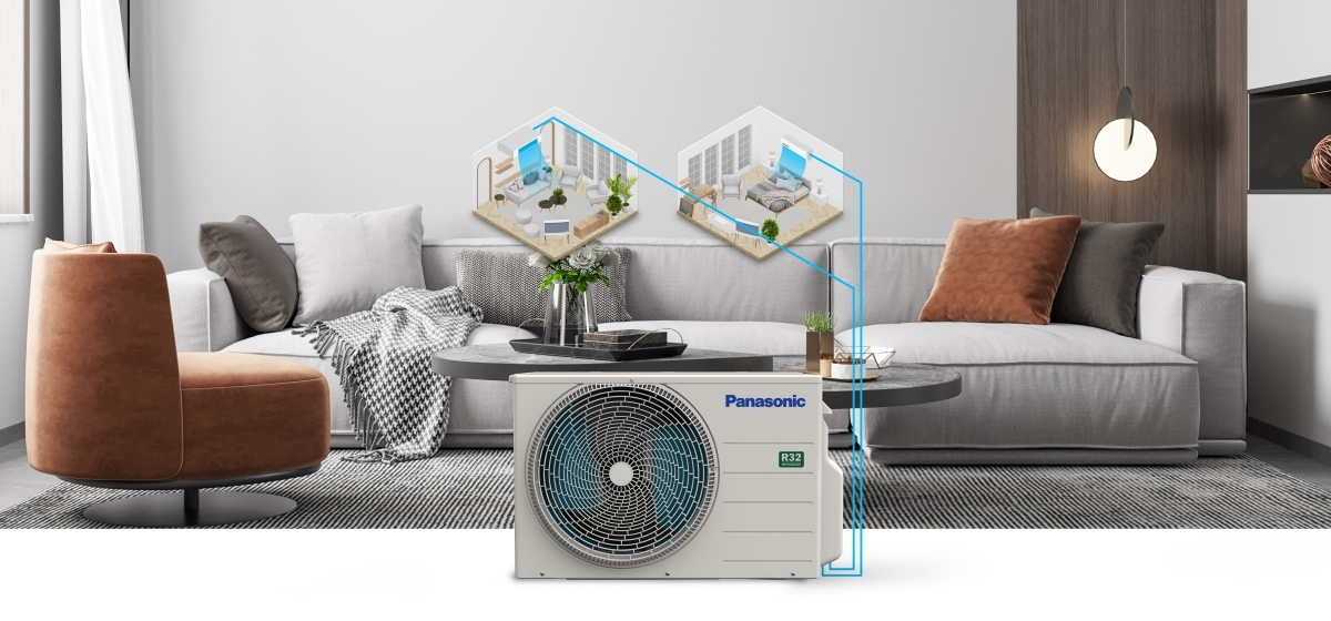 Điều hòa multi Panasonic 2 chiều CU-4Z80WBH-8