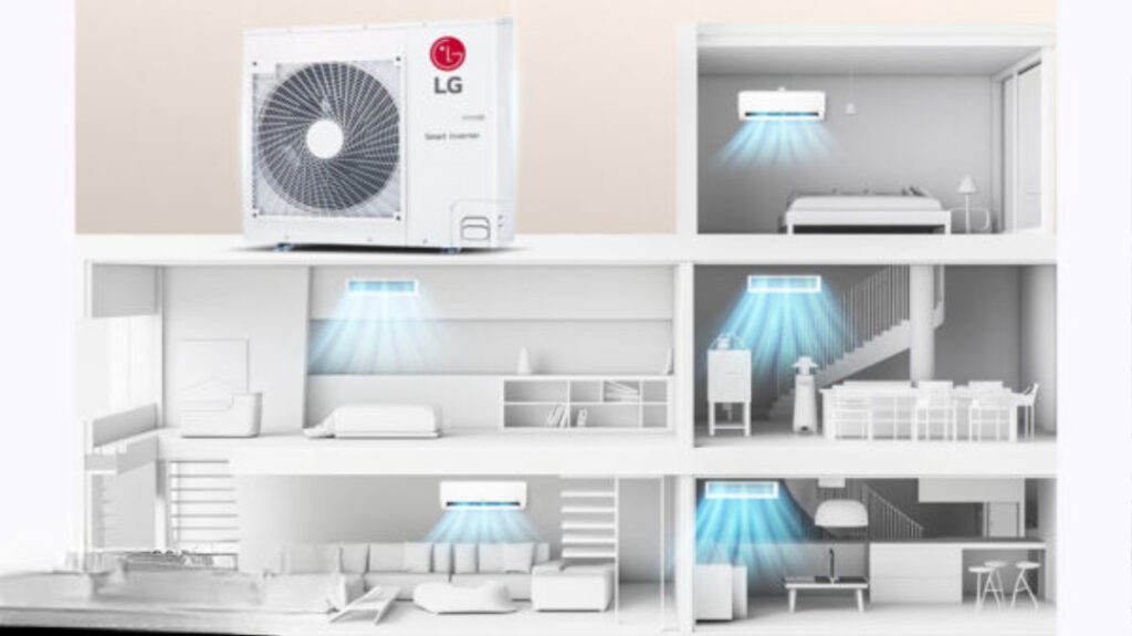 dàn lạnh điều hòa trung tâm LG