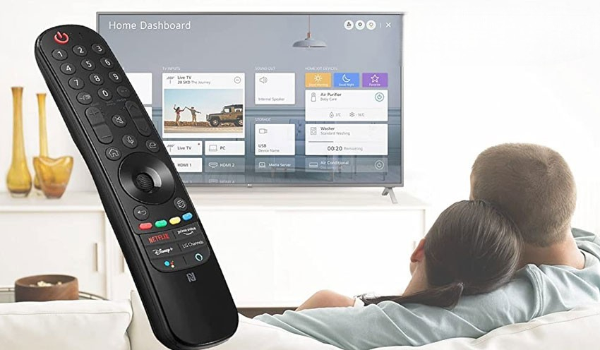 smart tivi LG 86 inch QNED70ASA trang bị điều khiển bằng giọng nói smart tivi LG 86 inch QNED70ASA trang bị điều khiển bằng giọng nói