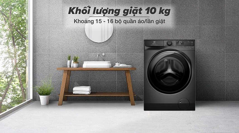 Tải app AX88 ngay để nhận thưởng khủng Electrolux 10kg EWF1043R7SC với cảm biến thông minh, giặt chuẩn từng mẻ