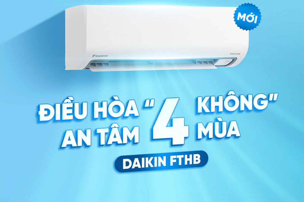 Có gì trên điều hòa Daikin inverter 22000 FTHB60ZVMV mới?