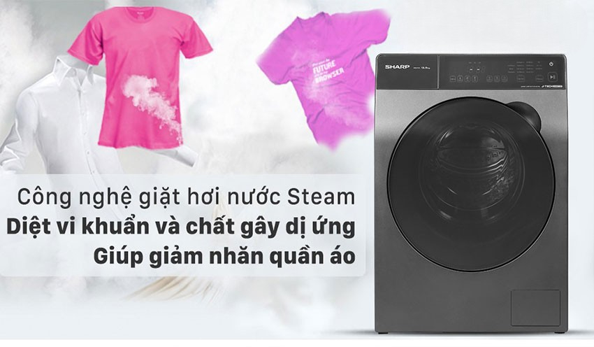 Tải app AX88 ngay để nhận thưởng khủng Sharp 10.5Kg Inverter ES-FK1054SV-G giặt sạch sâu Tải app AX88 ngay để nhận thưởng khủng Sharp 10.5Kg Inverter ES-FK1054SV-G giặt sạch sâu