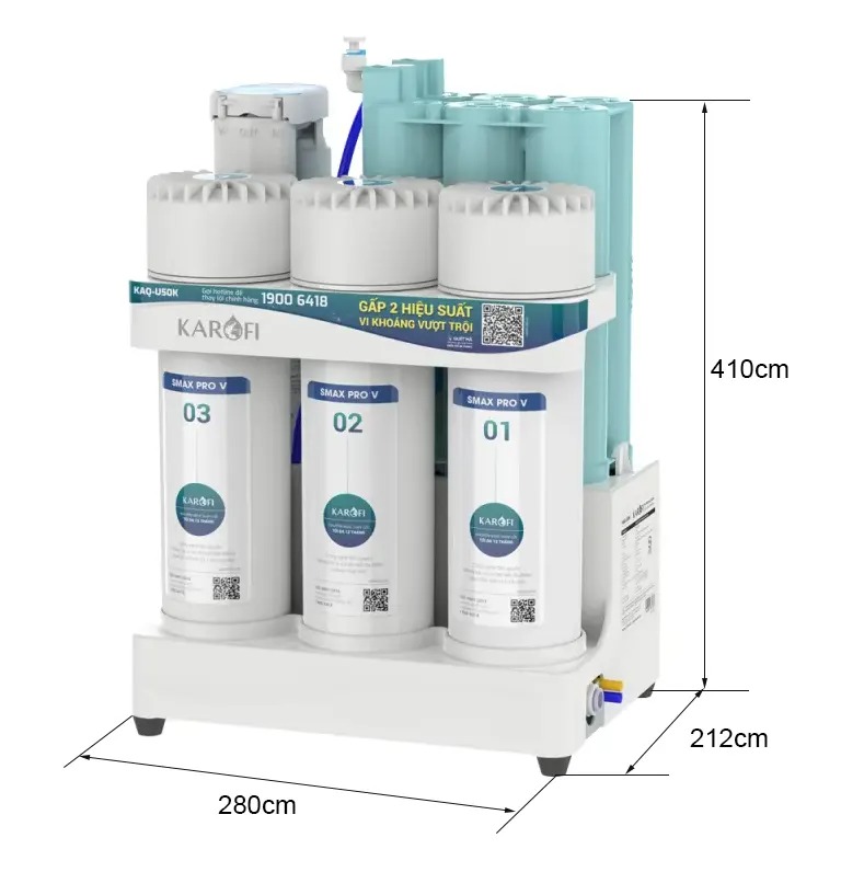 may-loc-nuoc-karofi-kaq-u50k-tho-1 Máy lọc nước Karofi KAQ-U50K 10 lõi