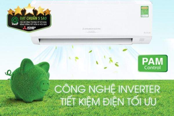 Điều hòa Mitsubishi 12000 1 chiều inverter MSY-JY35VF