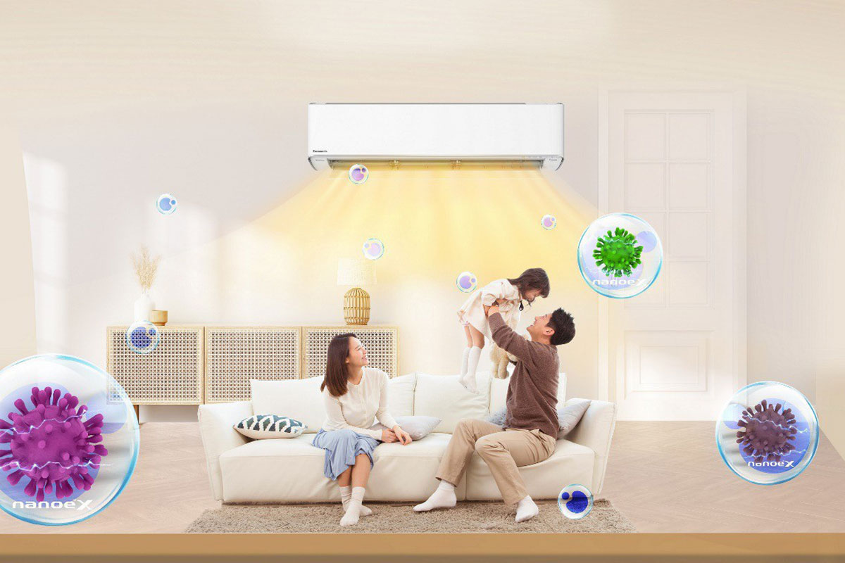 Điều hòa Panasonic 2 Chiều CS-XZ12BKH-8
