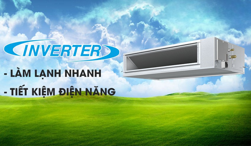 AX88 Sòng bạc phổ biến nhất Nối Ống Gió Daikin 1 Chiều Inverter 24000Btu FBFC71DVM9/RZFC71DVM 1 Pha