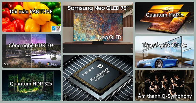 Smart tivi Samsung 75 inch UA75UE100FKXXV sở hữu độ phân giải 4k sắc nét Smart tivi Samsung 75 inch UA75UE100FKXXV sở hữu độ phân giải 4k sắc nét