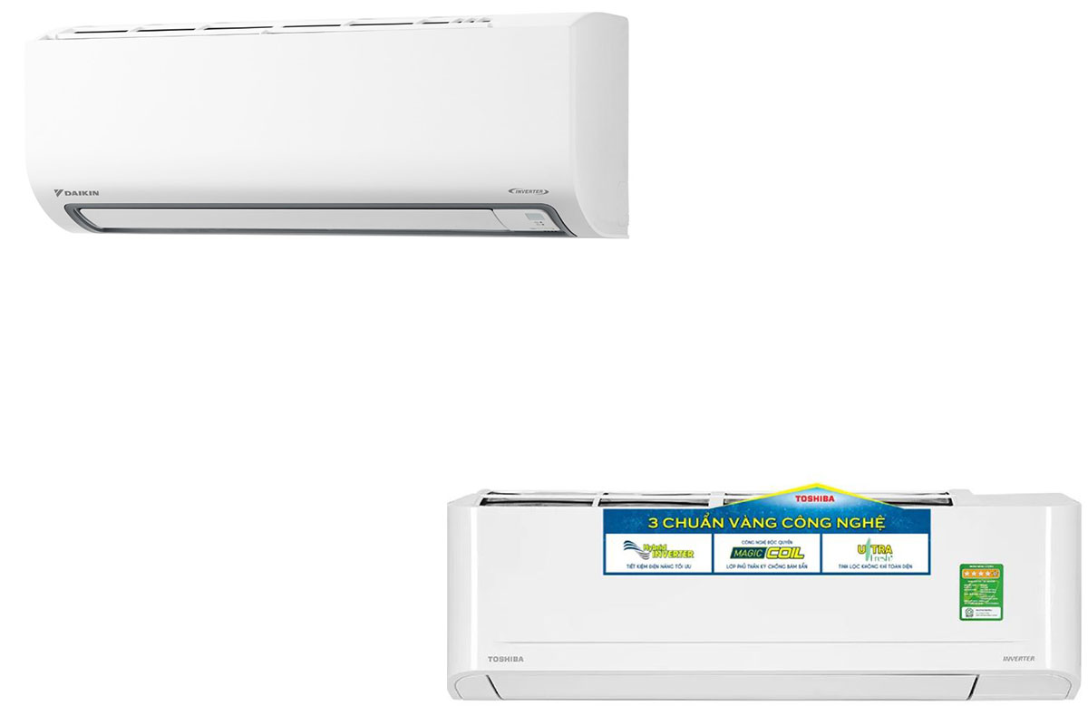 Điều hòa Daikin FTKB25ZVMV hay Điều hòa Toshiba RAS-H10S4KCV2G-V? Điều hòa Daikin FTKB25ZVMV hay Điều hòa Toshiba RAS-H10S4KCV2G-V?