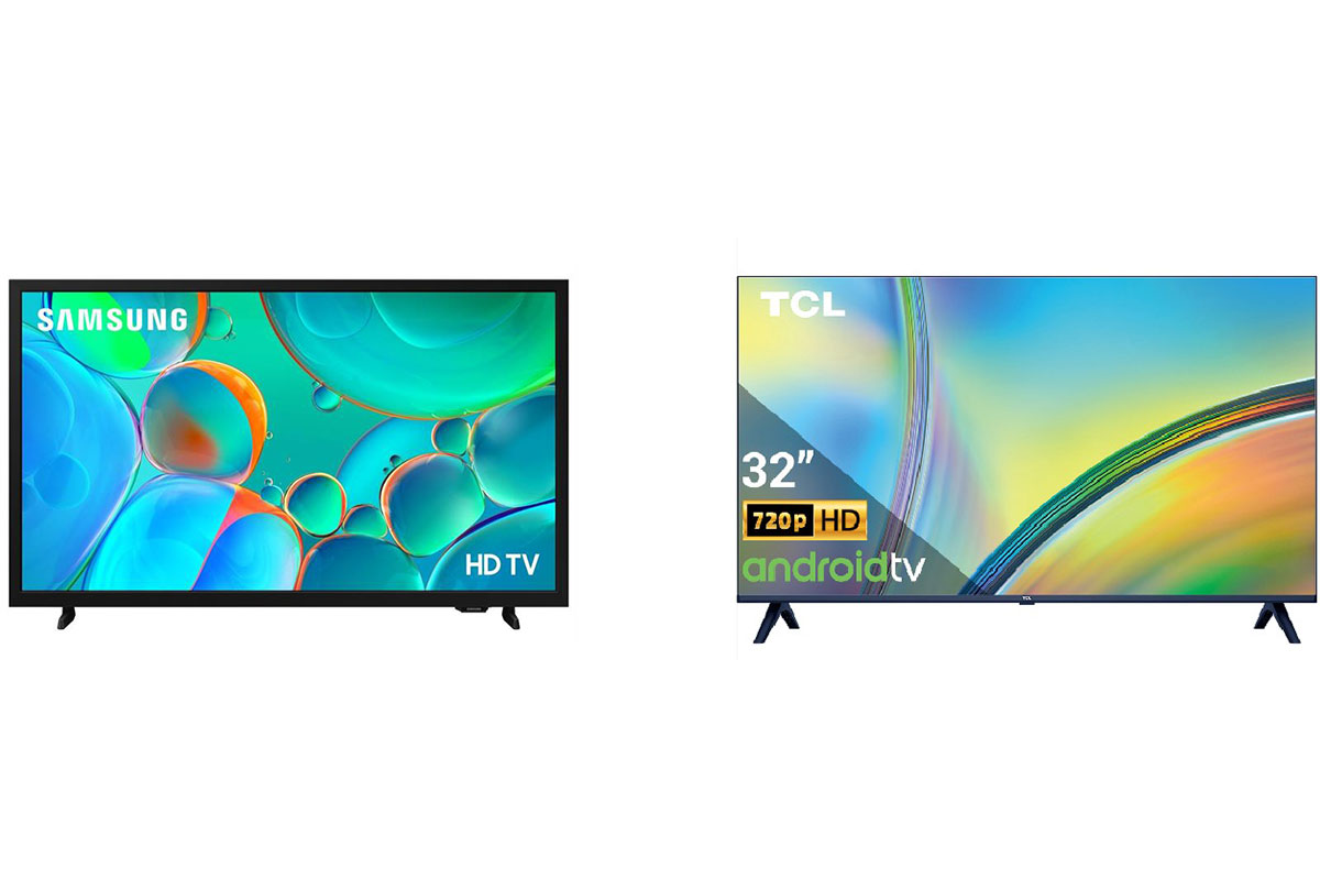 so sánh thiết kế tivi Samsung UA32H5000F và tivi TCL 32S5400A, so sánh thiết kế tivi Samsung UA32H5000F và tivi TCL 32S5400A,