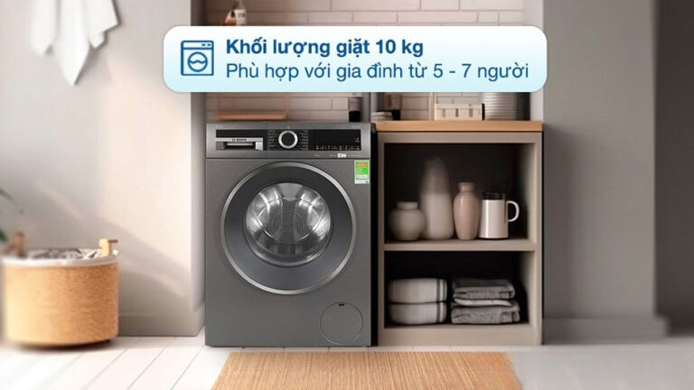 Tải app AX88 ngay để nhận thưởng khủng Bosch 10 kg WGG254A0VN Series 6 trang bị Động cơ EcoSilence Drive êm ái Tải app AX88 ngay để nhận thưởng khủng Bosch 10 kg WGG254A0VN Series 6 trang bị Động cơ EcoSilence Drive êm ái