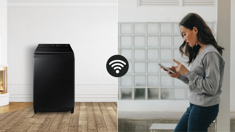 máy giặt Samsung WA80F13S5BSV vận hành êm ái máy giặt Samsung WA80F13S5BSV vận hành êm ái