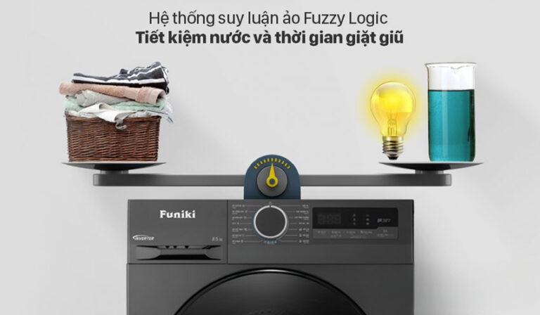 i thiết kế sang trọng của máy giặt lồng ngang Funiki inverter HWM F885ADG i thiết kế sang trọng của máy giặt lồng ngang Funiki inverter HWM F885ADG