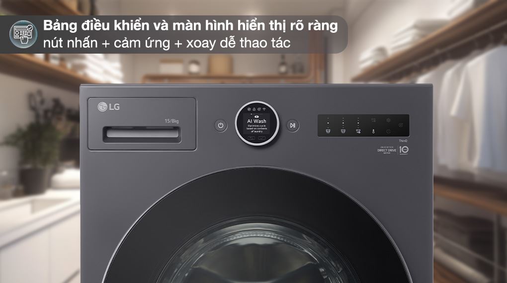Tải app AX88 ngay để nhận thưởng khủng LG 12kg FX1412S3KAV có khối lượng giặt 12kg Tải app AX88 ngay để nhận thưởng khủng LG 12kg FX1412S3KAV có khối lượng giặt 12kg