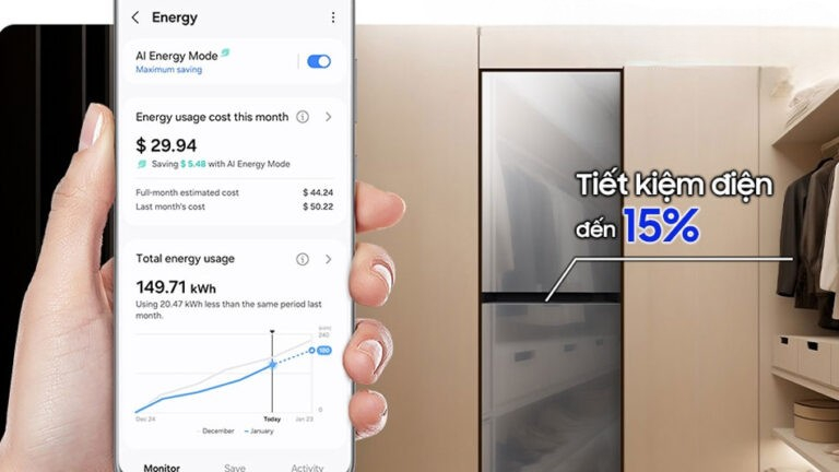 Samsung Bespoke DF24CB9900CRSV Kết nối thông minh SmartThings Samsung Bespoke DF24CB9900CRSV Kết nối thông minh SmartThings