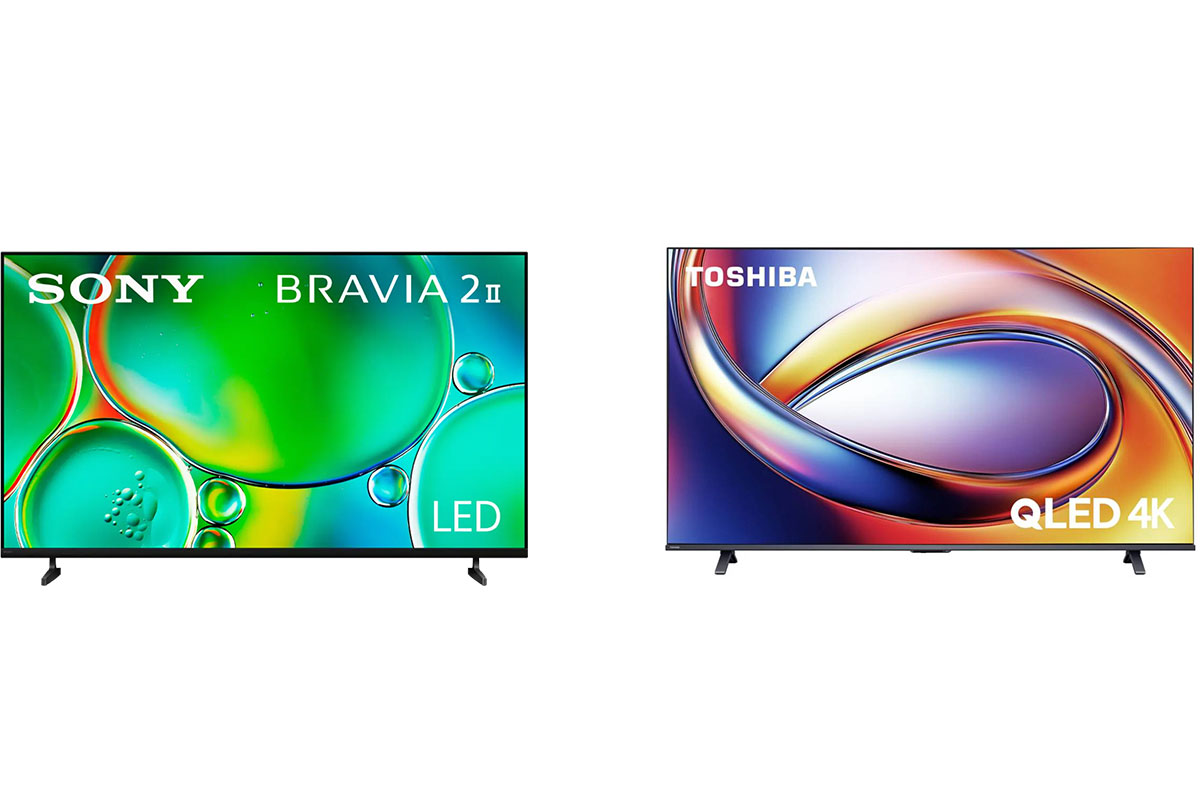 So sánh về thiết kế tổng thể: Sony sang trọng tinh tế, Toshiba hiện đại gọn gàng