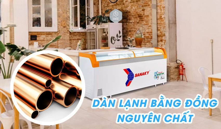 Ưu điểm nổi bật của tủ đông Sanaky VH-1099K3A