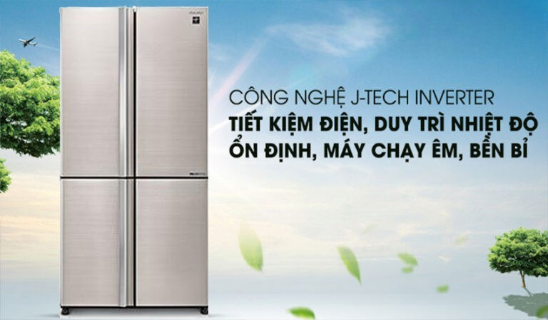 Sharp SJ-FXPI689V-RS với công nghệ Inverter hiện đại.