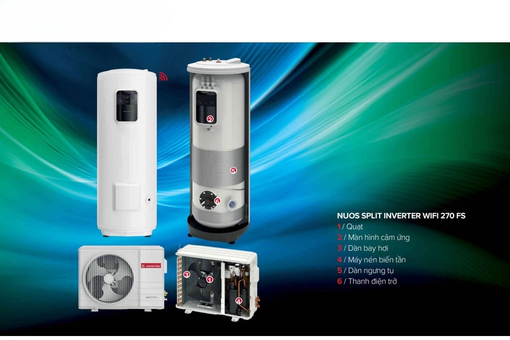 So sánh máy Ax88Win Com Link đăng ký tài khoản bơm nhiệt Ariston với máy Ax88Win Com Link đăng ký tài khoản truyền thống