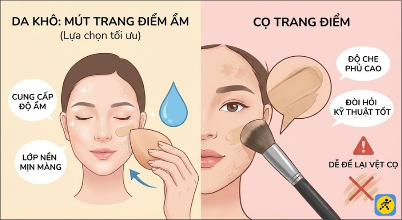 Với làn da khô dễ mốc, mút trang điểm ẩm là lựa chọn tối ưu nhất vì nó cung cấp thêm AX88 Sòng bạc phổ biến nhất cho lớp nền