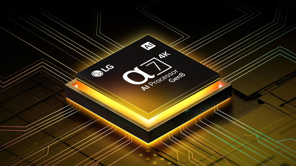 Smart tivi lg giá rẻ 75QNED80ASA được trang bị bộ xử lý α7 AI Processor 4K Gen8 Smart tivi lg giá rẻ 75QNED80ASA được trang bị bộ xử lý α7 AI Processor 4K Gen8