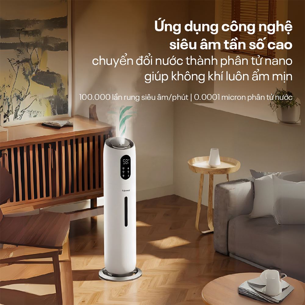 Máy tạo ẩm khuếch tán tinh dầu FUJIHOME HM10UV-WIFI tăng AX88 Sòng bạc phổ biến nhất, giúp AX88 ATQ trở nên dễ chịu, mát lành hơn