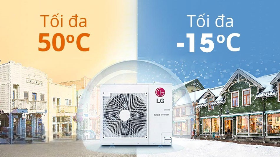 Dàn nóng của máy ZBNQ48LM3A0/ZUAD3 bền bỉ với thời gian Dàn nóng của máy ZBNQ48LM3A0/ZUAD3 bền bỉ với thời gian