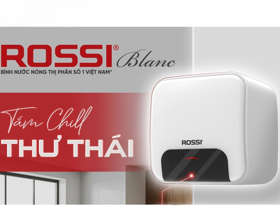 Tìm hiểu Bình nóng lạnh Rossi 30 Lít Blanc RBC-30SQ Tìm hiểu Bình nóng lạnh Rossi 30 Lít Blanc RBC-30SQ
