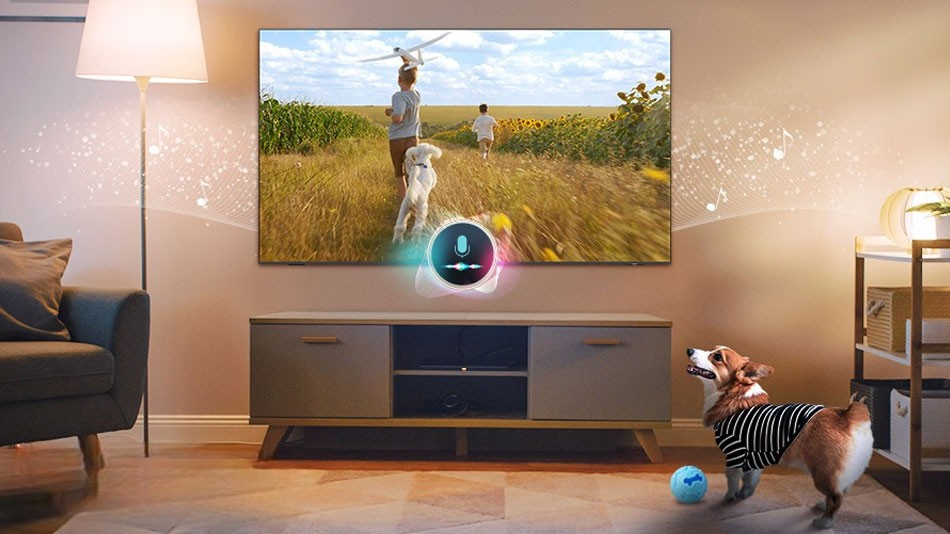 Trên model QA55QN85FAKXXV, Bixby AI đã được nâng cấp mạnh mẽ Trên model QA55QN85FAKXXV, Bixby AI đã được nâng cấp mạnh mẽ