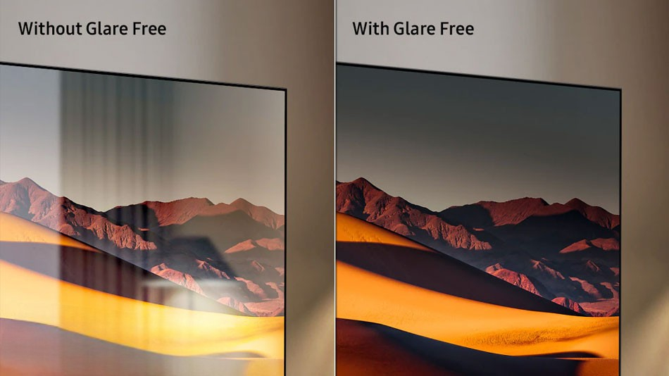 tivi Samsung giá rẻ Với lớp phủ chống phản sáng Glare Free, tivi Samsung giá rẻ Với lớp phủ chống phản sáng Glare Free,