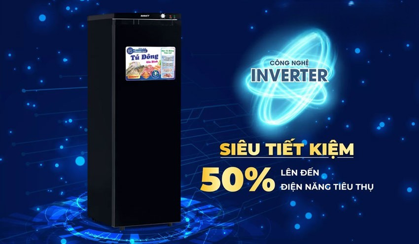 tủ đông Sanaky VH-230VD3 có khả năng vận hành êm tủ đông Sanaky VH-230VD3 có khả năng vận hành êm