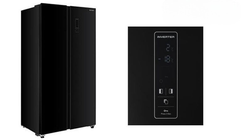SJ-SBX440VG-BK được trang bị bảng điều khiển hiện đại