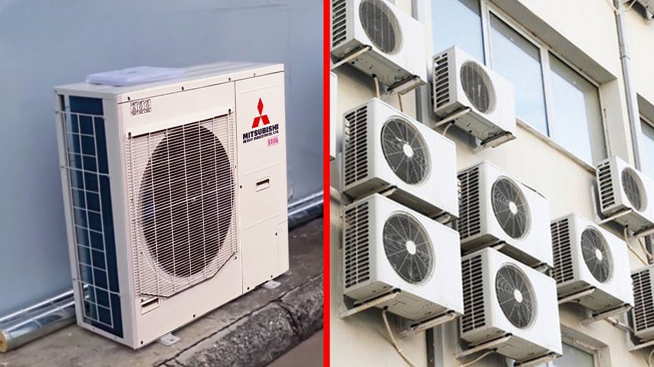 Sự khác biệt về thẩm mỹ và Ax88 one giaitri tructuyen lắp đặt trên điều hòa trung tâm Mitsubishi FDC140KXEN6