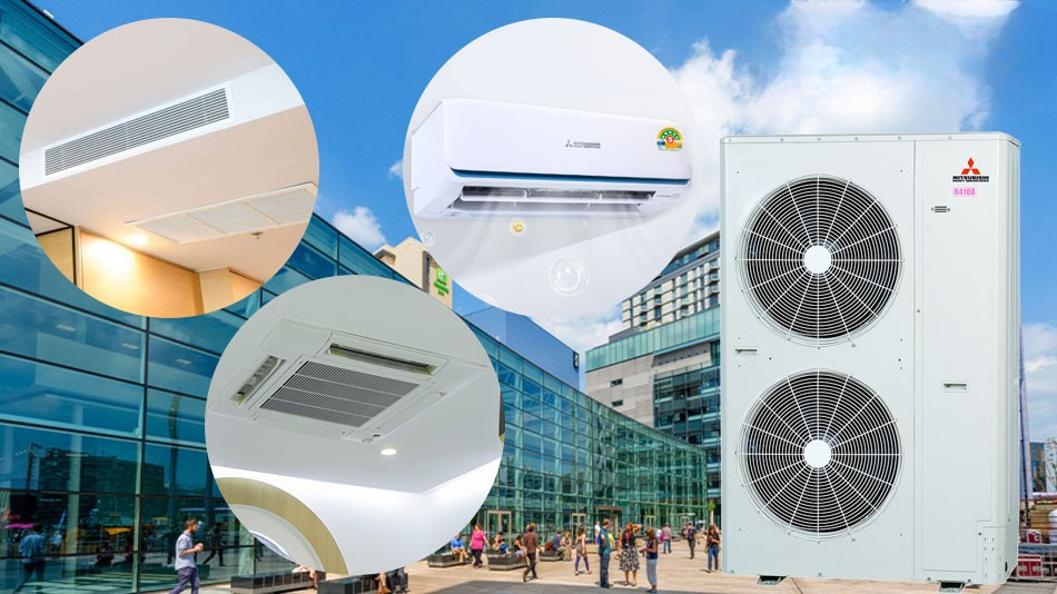 Giới thiệu tổng quan hệ thống điều hòa trung tâm Mitsubishi 2 chiều FDC335KXE6G