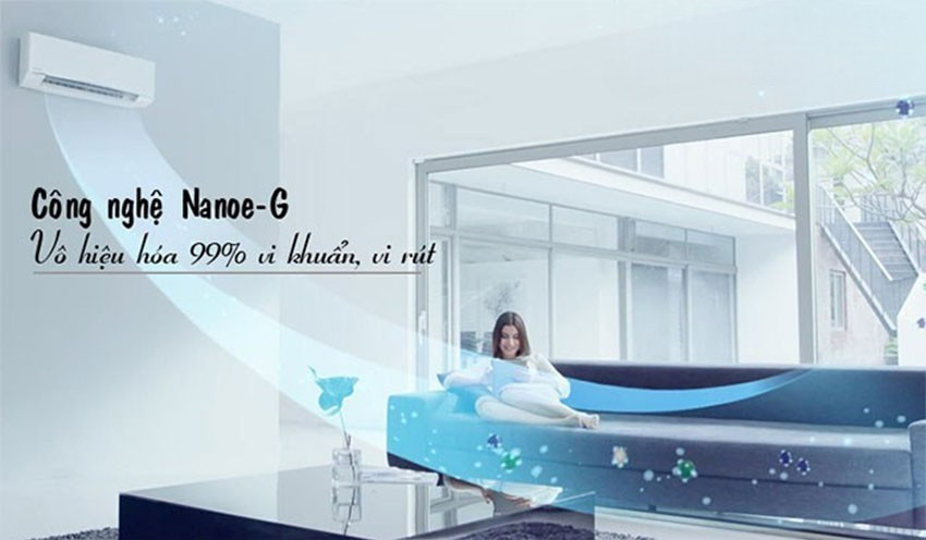 CS-N12AKH-8 tích hợp cả công nghệ Nanoe-G bảo vệ sức khỏe người dùng CS-N12AKH-8 tích hợp cả công nghệ Nanoe-G bảo vệ sức khỏe người dùng