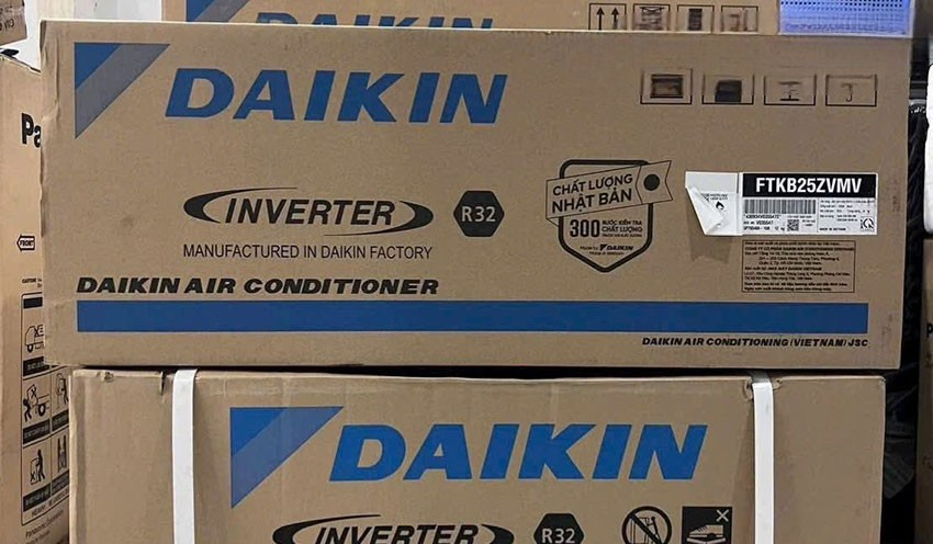 Điều hòa Daikin 1 chiều inverter FTKB25ZVMV là sản phẩm của thương hiệu mạnh nhưng giá vẫn hợp lý
