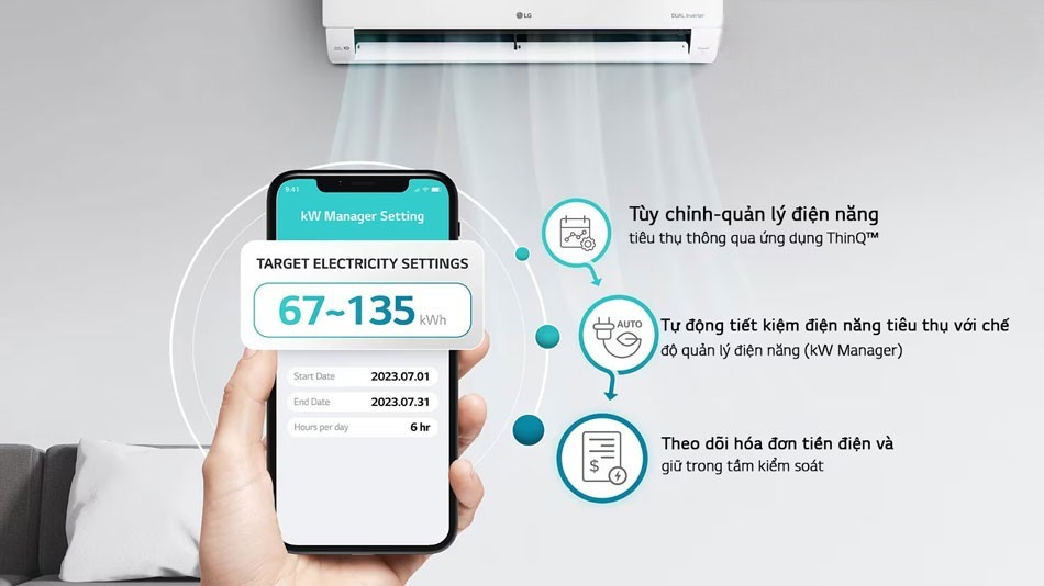 điều hòa LG 12000 1 chiều inverter IEC12G1 với nhiều tính năng ưu việt điều hòa LG 12000 1 chiều inverter IEC12G1 với nhiều tính năng ưu việt