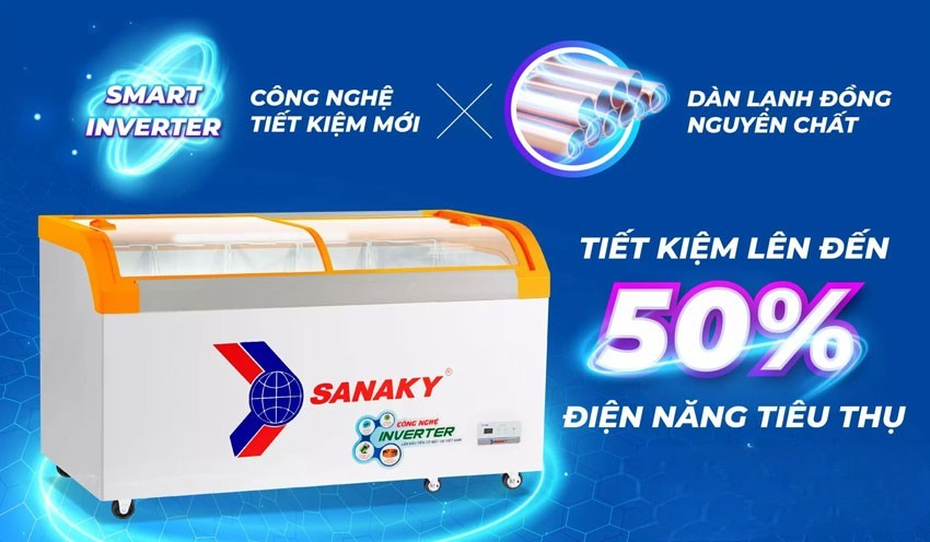 Ưu điểm và nhược điểm của tủ đông Sanaky VH-899K3A