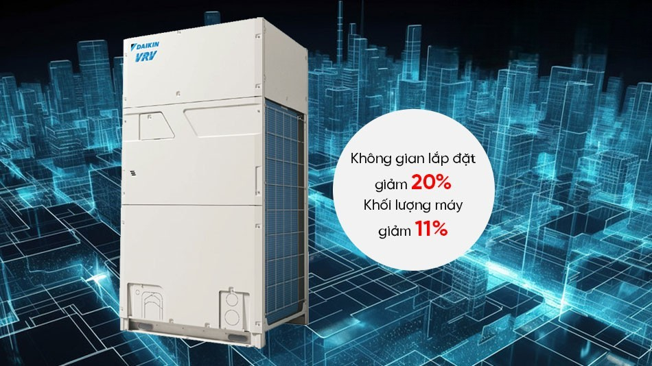 Ưu điểm của hệ thống điều hòa trung tâm Daikin RXQ12BYM