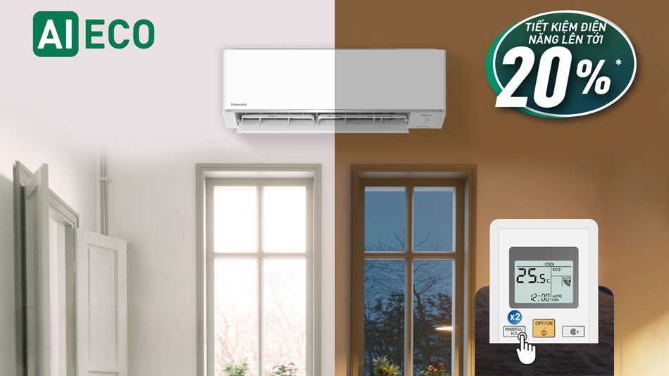 CS-RU24CKH-8D với công nghệ điều hòa Panasonic inverter