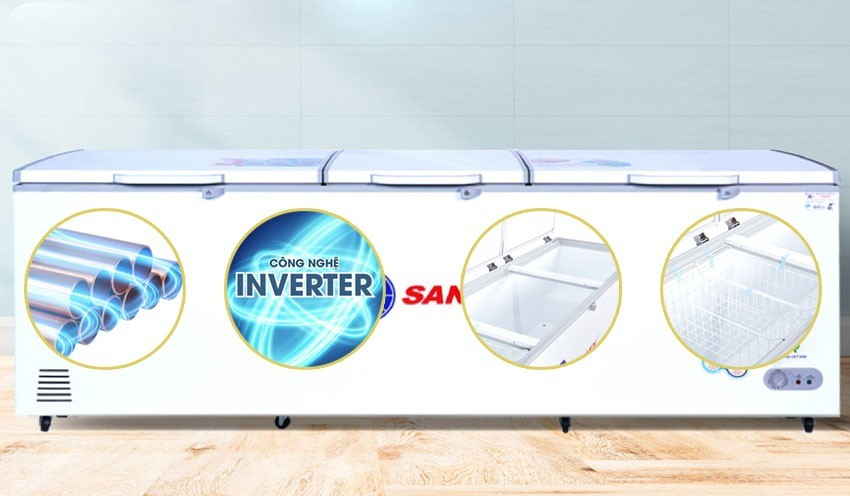 Nhược điểm của tủ đông Sanaky Inverter VH-1199HY3