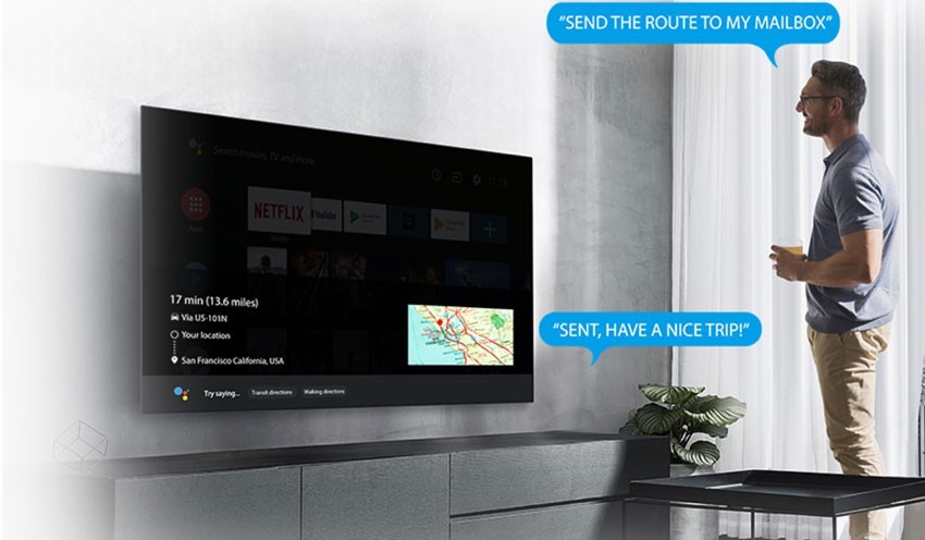 Lợi ích khi sử dụng điều khiển giọng nói trên tivi Sony Google TV Lợi ích khi sử dụng điều khiển giọng nói trên tivi Sony Google TV