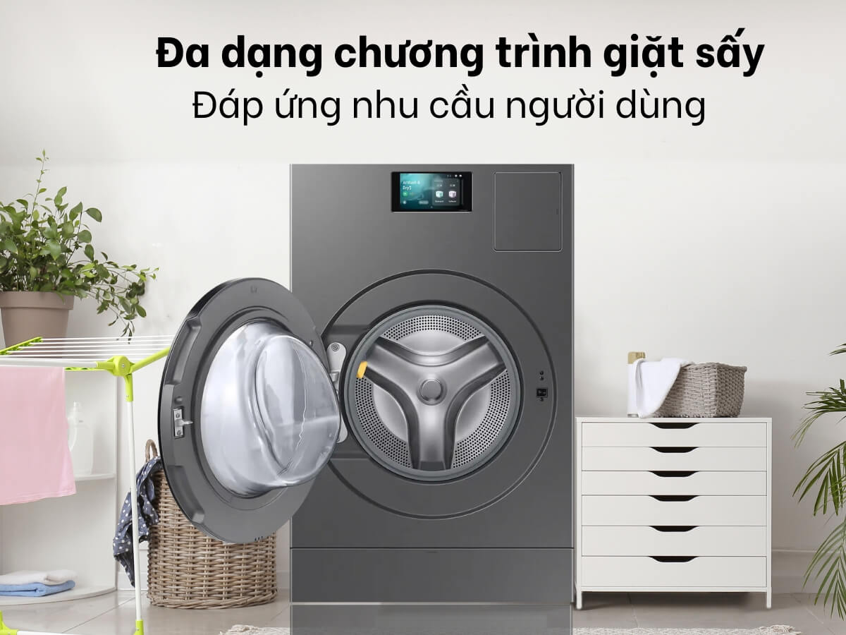 1-64 Tải app AX88 ngay để nhận thưởng khủng sấy Samsung 25kg sấy 15kg WD25DB8995BZSV giá cao nhưng “đáng từng đồng”